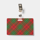 Snappy Clan MacAulay Tartan Ausweis (Rückseite mit Clip)