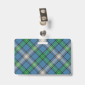 Snappy Clan MacDowall Tartan Ausweis (Rückseite mit Clip)