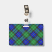 Snappy Clan MacKay Tartan Ausweis (Rückseite mit Clip)