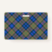 Snappy Clan MacLellan Tartan Ausweis (Rückseite)