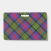 Snappy Clan MacLennan Tartan Ausweis (Rückseite)