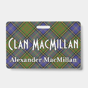 Snappy Clan MacMillan Hunting Tartan Ausweis
