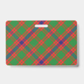 Snappy Clan Skene Tartan Ausweis (Rückseite)