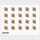 Snappy Gold GOLDENE STERNE Craft Aufkleber (Blatt)