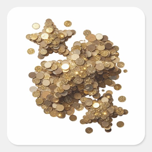 Snappy Gold GOLDENE STERNE Craft Aufkleber (Vorderseite)