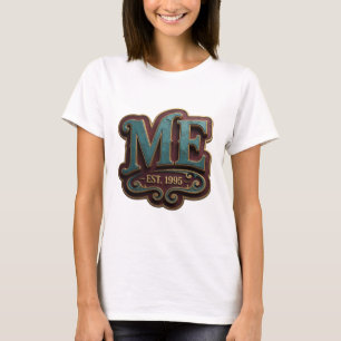Snappy Gold ME EST 1995 Druck T-Shirt