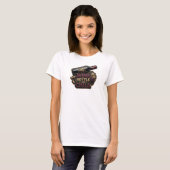 Snappy Gold WINEBOTTLE UND CHILL Tee (Vorne ganz)