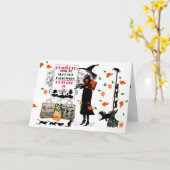 Snappy Halloween Card Karte (Gelbe Blume)