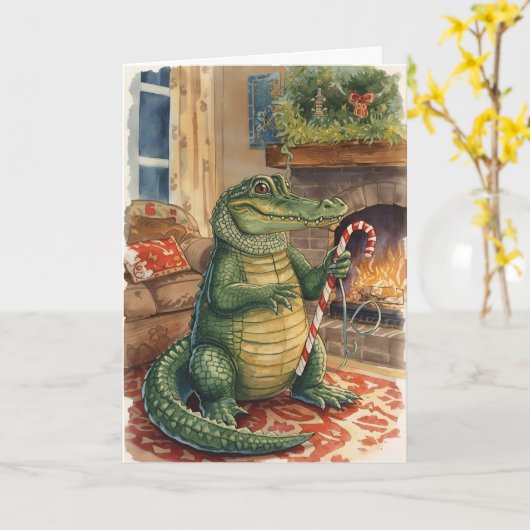 Snappy Holidays Karte (Gelbe Blume)