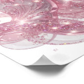 Snappy Pink BETENDE HÄNDE Poster (Ecke)
