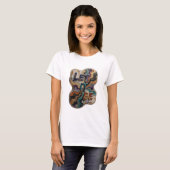 Snappy Silver LET IT BE Custom T-Shirt (Vorne ganz)