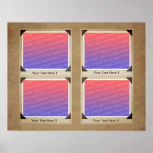 Snapshot Frame Erstellen Sie Ihr eigenes Foto Poster