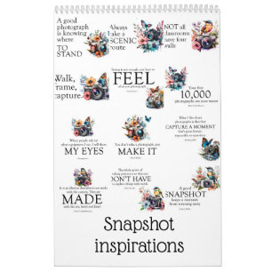 Snapshot-Inspirationen Kalender