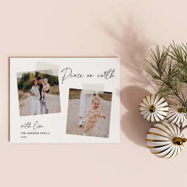 Snapshot | Weltfrieden Zwei Fotos Feiertagskarte