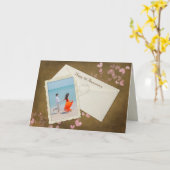 Snapshot zum 5. Jahrestag mit Herz Karte (Gelbe Blume)