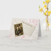 Snapshot zum 70. Jubiläum auf Damask Karte (Gelbe Blume)