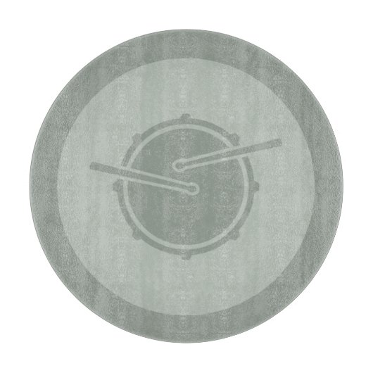 Snare Drum Art CUSTOM FARBE Schneidebrett (Vorderseite)