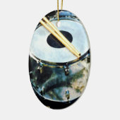 Snare Drum Keramik Ornament (Links)