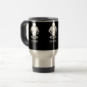 SNARE DRUM LATTE TASSE (Vorderseite Links)