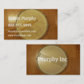 Snare Drum mit Sticks Visitenkarte (Vorne/Hinten)