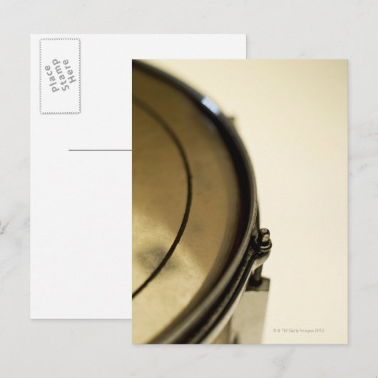 Snare Drum Postkarte (Vorne/Hinten)