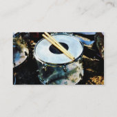 Snare Drum Visitenkarte (Rückseite)