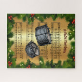 Snare Drums ~ "We want you A Frohe Christmas" ~ Puzzle (Horizontal)