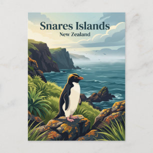 Snares-Inseln Neuseeland Postkarte