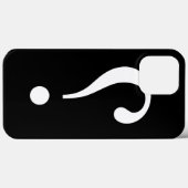 sNARK mARK {ironicon} Case-Mate iPhone Hülle (Rückseite (Horizontal))