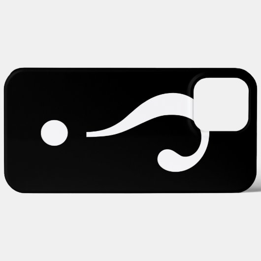 sNARK mARK {ironicon} Case-Mate iPhone Hülle (Rückseite (Horizontal))