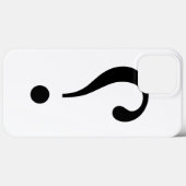 sNARK mARK {ironicon} Case-Mate iPhone Hülle (Rückseite (Horizontal))