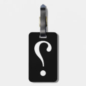 sNARK mARK {ironicon} Gepäckanhänger (Rückseite vertikal)