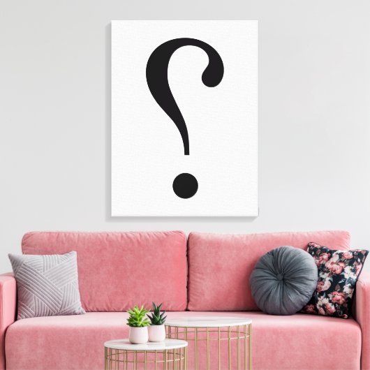 sNARK mARK {ironicon} Leinwanddruck (Insitu (Wohnzimmer))