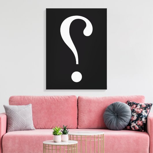 sNARK mARK {ironicon} Leinwanddruck (Insitu (Wohnzimmer))