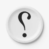 sNARK mARK {ironicon} Pappteller (Vorderseite)