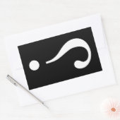 sNARK mARK {ironicon} Rechteckiger Aufkleber (Umschlag)