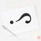 sNARK mARK {ironicon} Rechteckiger Aufkleber (Umschlag)