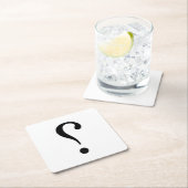 sNARK mARK {ironicon} Rechteckiger Pappuntersetzer (Vor Ort)