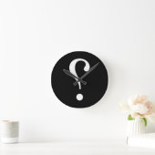 sNARK mARK {ironicon} Runde Wanduhr (Zuhause)