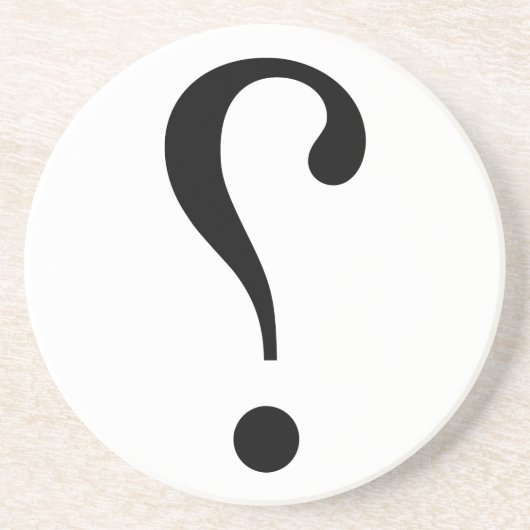 sNARK mARK {ironicon} Sandstein Untersetzer (Vorne)