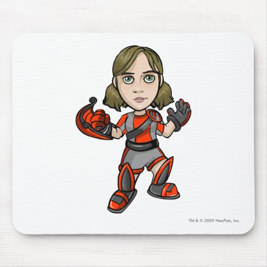 Snarkie Virtupets Raumstations-Personal-Spieler Mousepad (Vorne)