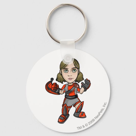 Snarkie Virtupets Space Station Personal Player Schlüsselanhänger (Vorderseite)