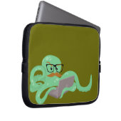 Snarktopus Internet Octopus Laptopschutzhülle (Vorne Rechts)