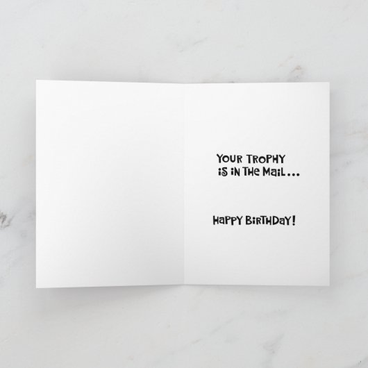 Snarky 30. Geburtstag Karte (Innenseite)