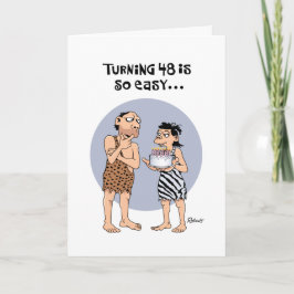Snarky 48. Geburtstagskarte Karte