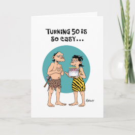 Snarky 50. Geburtstag Karte