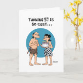 Snarky 57. Geburtstag Karte (Gelbe Blume)