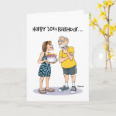 Snarky 60. Geburtstag Karte (Gelbe Blume)