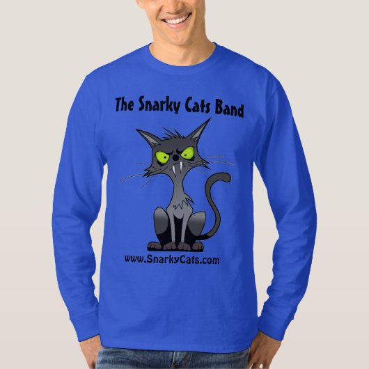 Snarky Cats Band T-Shirt (Vorderseite)