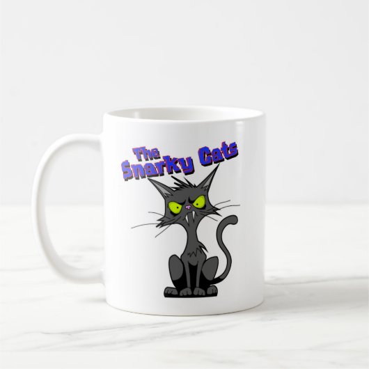 Snarky Cats Cup Kaffeetasse (Links)
